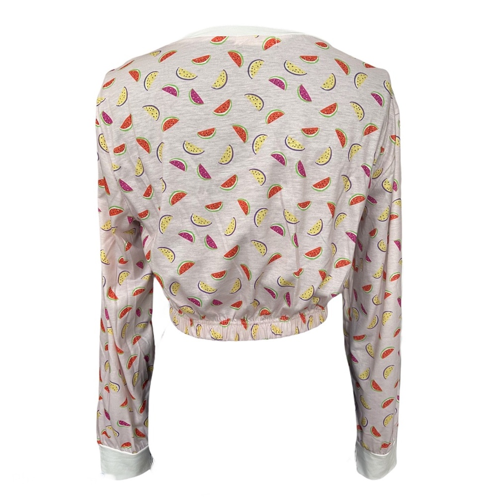 Cotton Blend Cropped Jamper Size Medium Women's - Picture 7 of 13